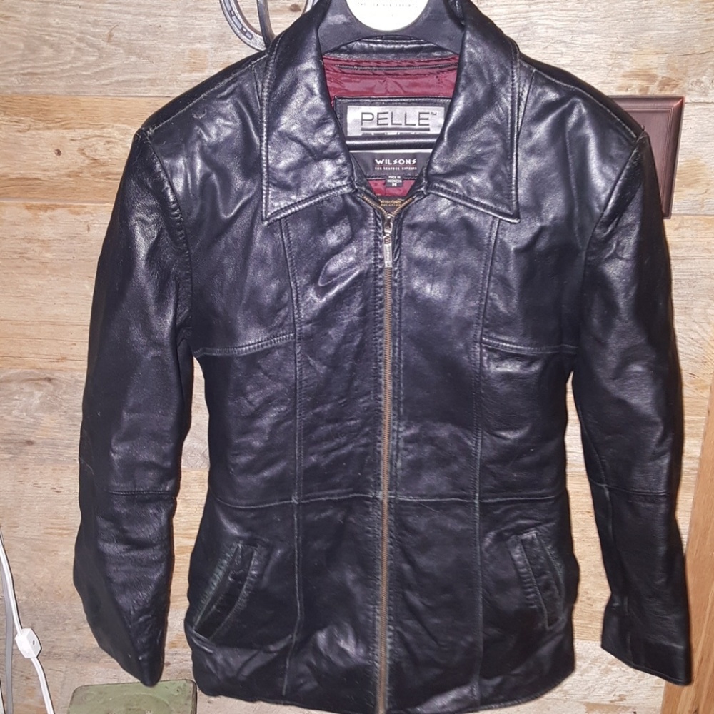 Leather jacket